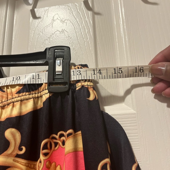 NWOT COLORFUL TWO PIECE WITH CROPPED TOP - Picture 12 of 15